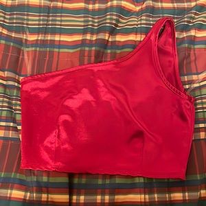 Windsor red crop top